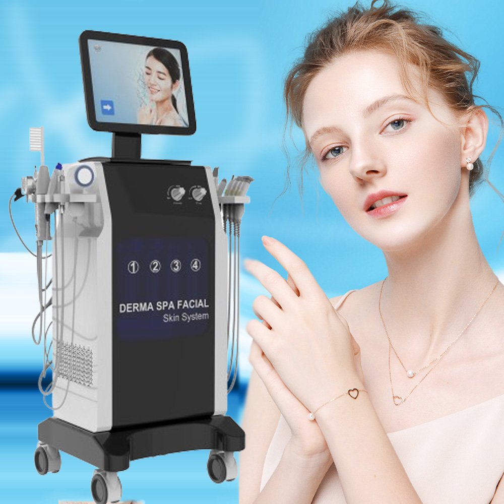 2024 Salon Want 14 In1 Hydra Water Dermabrasion With Bio-lifting Spa Facial Machine / Hydro Microdermabrasion Machine